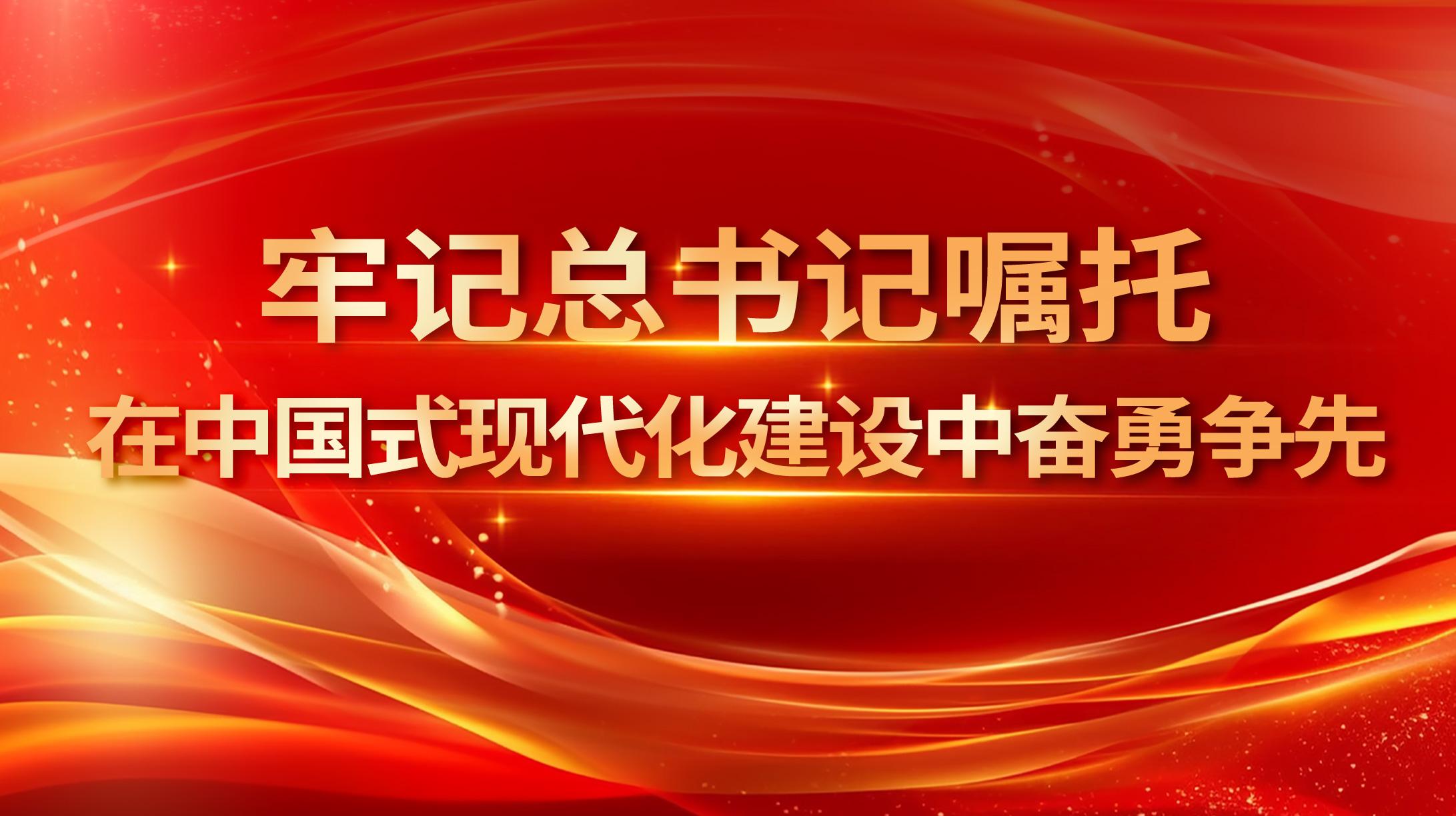 牢记总书记嘱托 在中国式现代化建设中奋勇争先